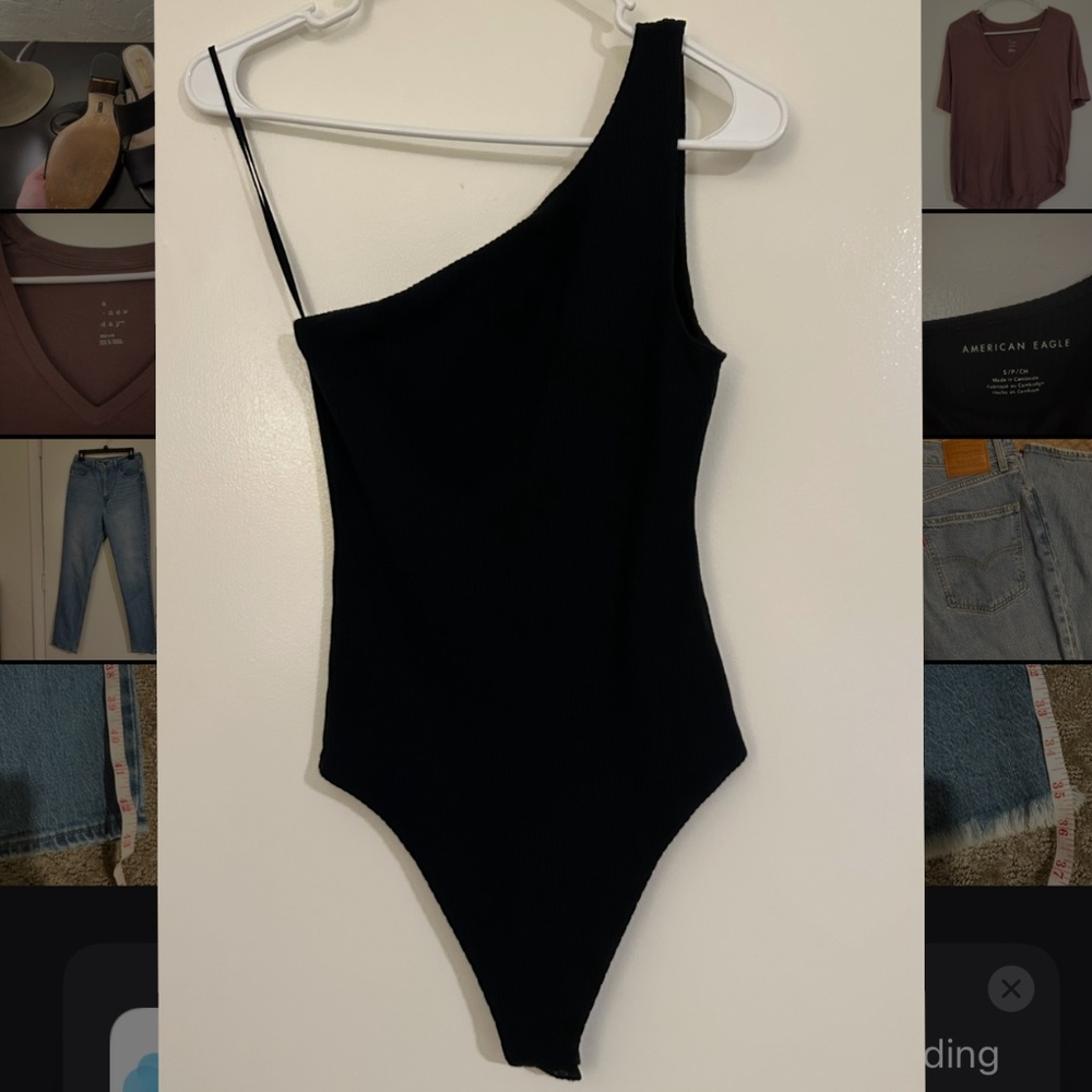 American Eagle One Shoulder Bodysuit. NWOT